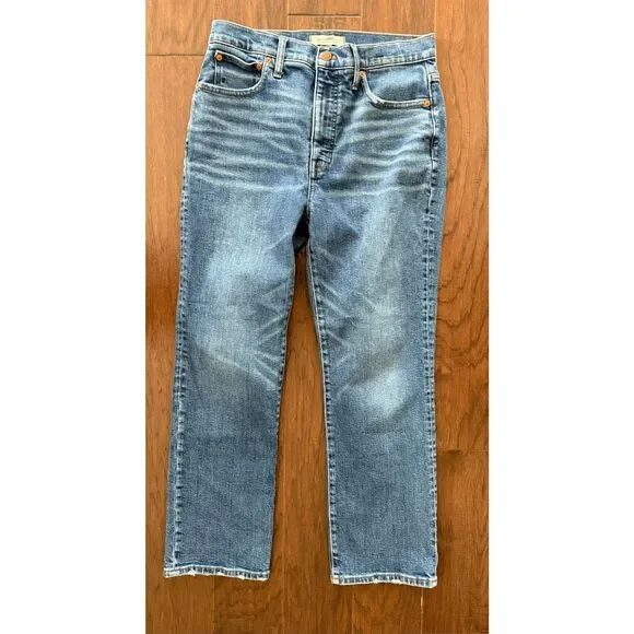 Madewell Slim Demi Boot Jeans 28 - Picture 2 of 5